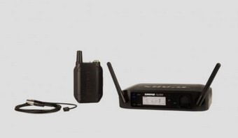 SET DA 4 MICROFONI WIRELESS UHF unica centralina PALMARE RADIOMICROFONI  GELATO